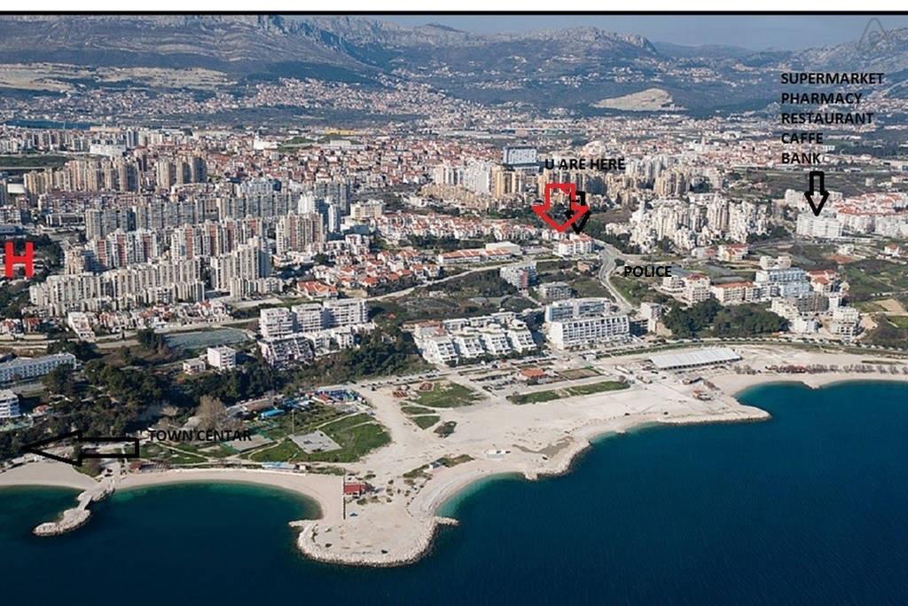 Lusea Apartments 스플리트 외부 사진